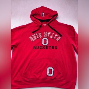 Ohio State Buckeyes Red Hoodie Sweatshirt XXL